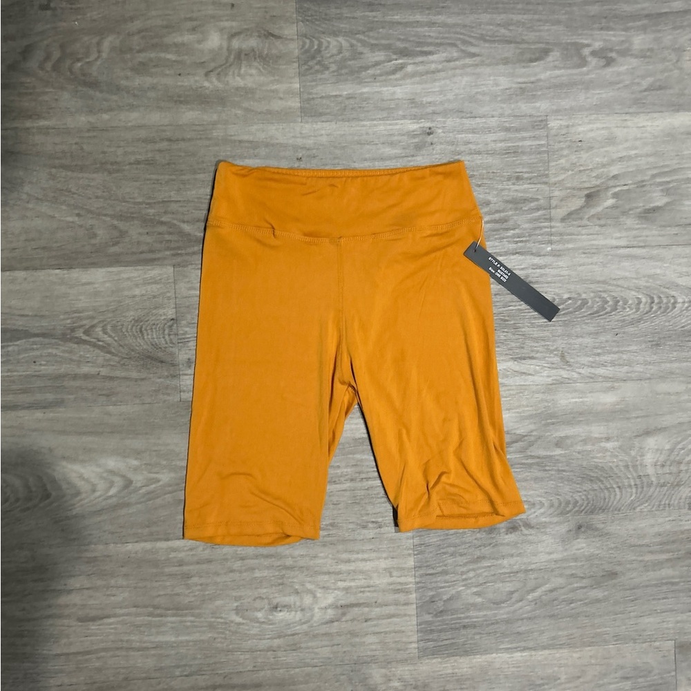 New Mix Women's Athletic Orange Shorts